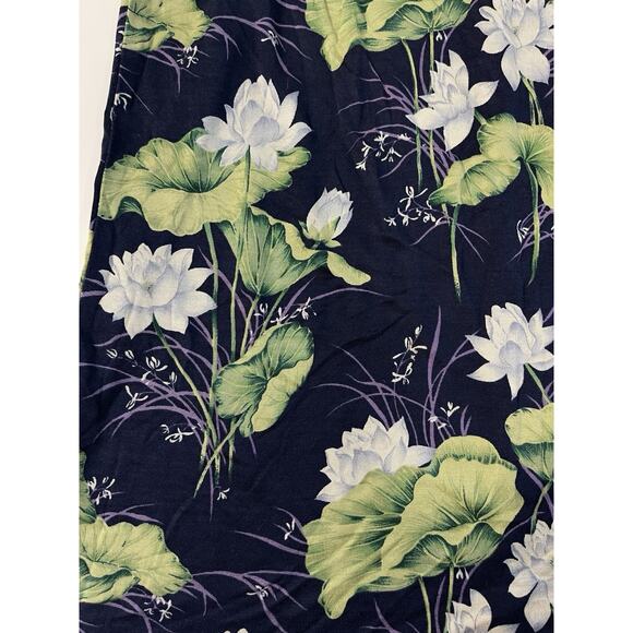 Tommy Bahama Womens 100% Silk Floral V Neck Sleeveless Dress Sz S (4-6) - Picture 4 of 5